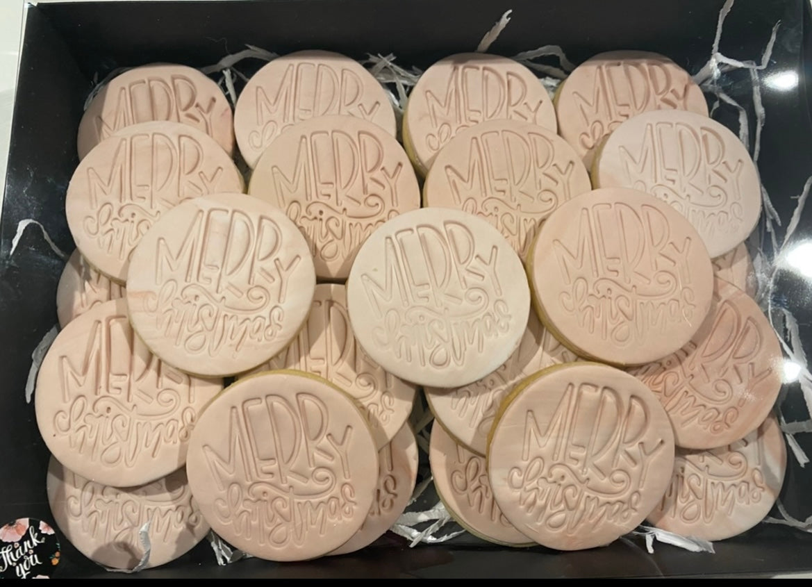 Merry Christmas cookies bulk buy