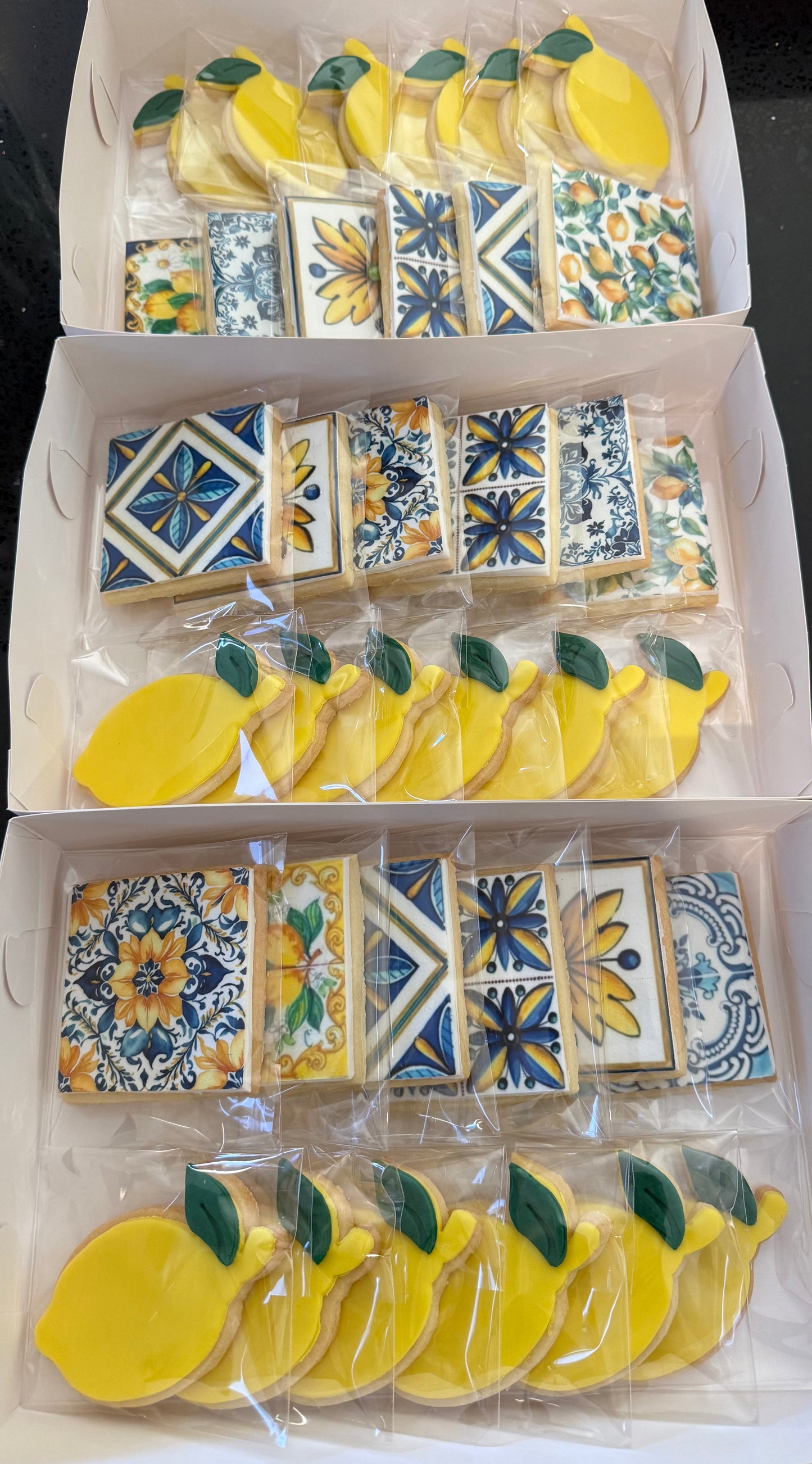 Amalfi Coast cookies