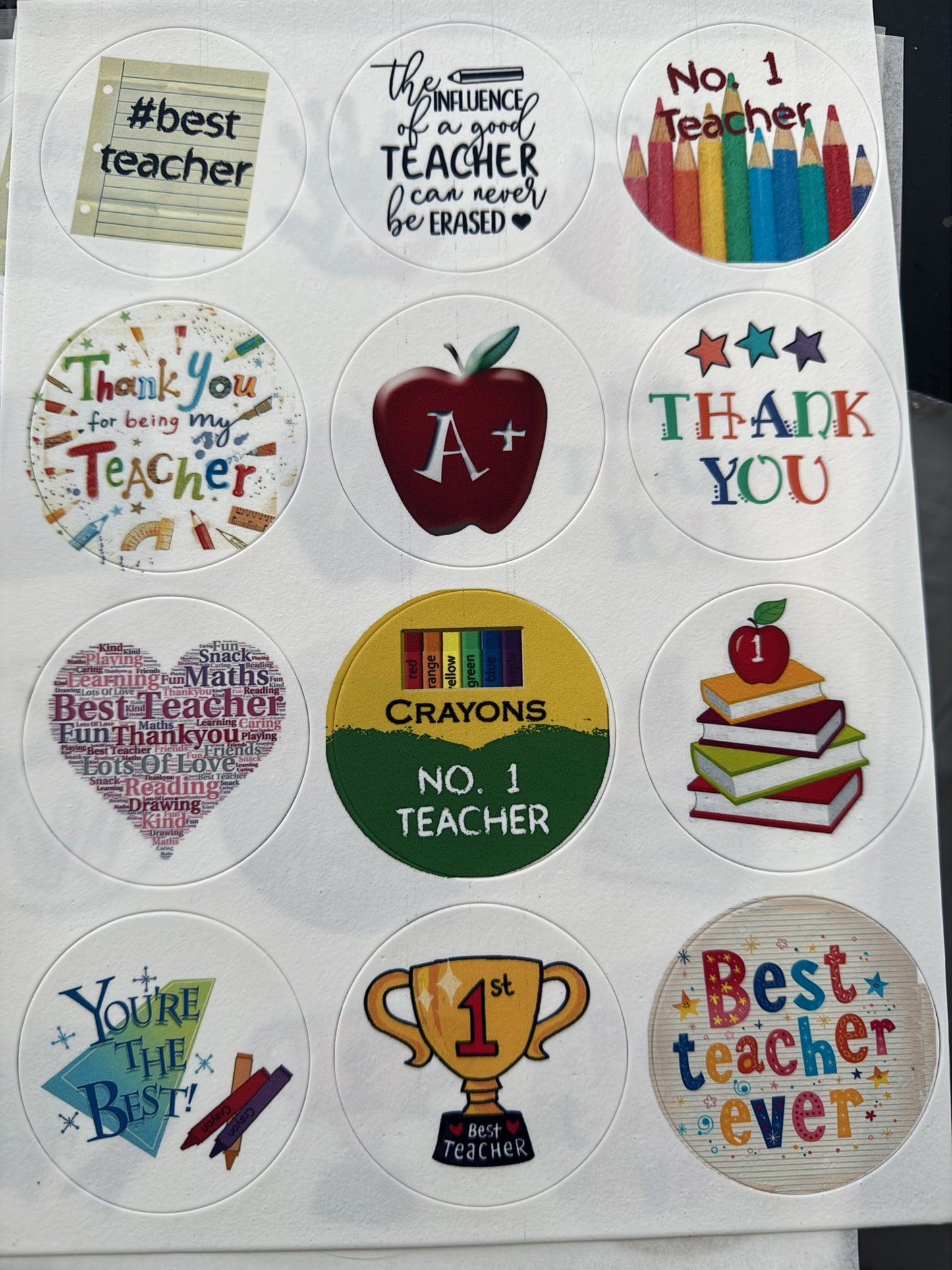 Teacher cookie