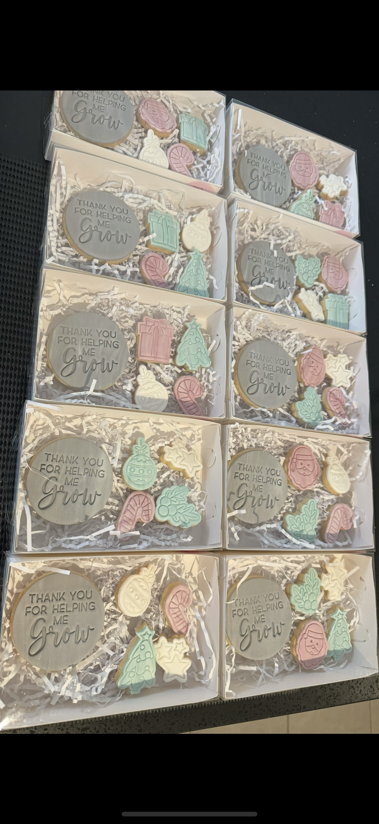 Teachers Xmas cookies small