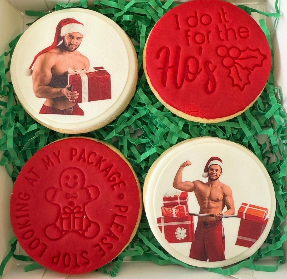 Bad Santa cookie box